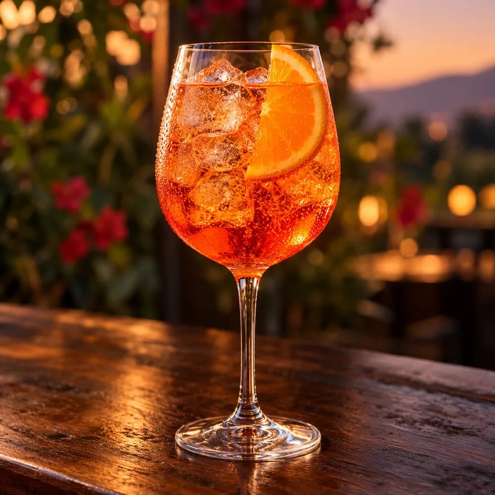 Fotografía ilustrativa de Aperol Spritz