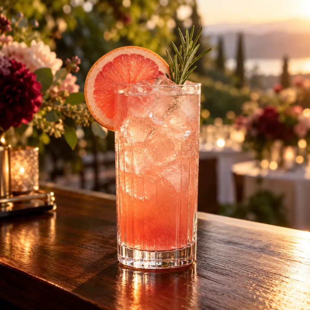 Fotografía ilustrativa de Mocktail Cítrico