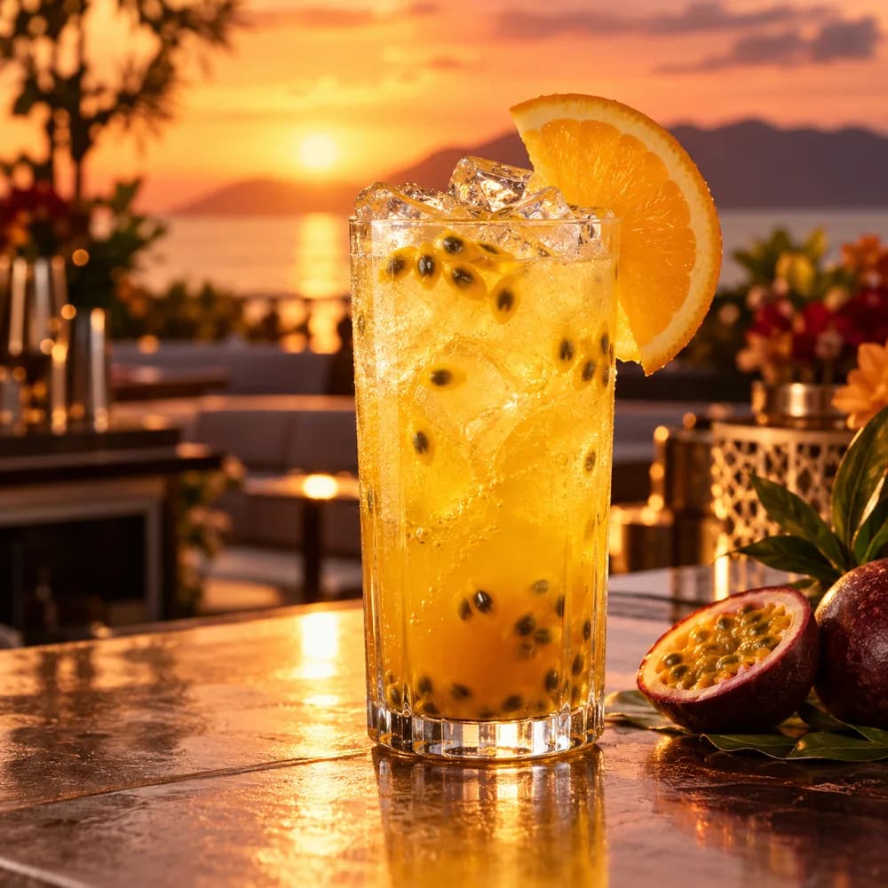Fotografía ilustrativa de Mocktail Tropical