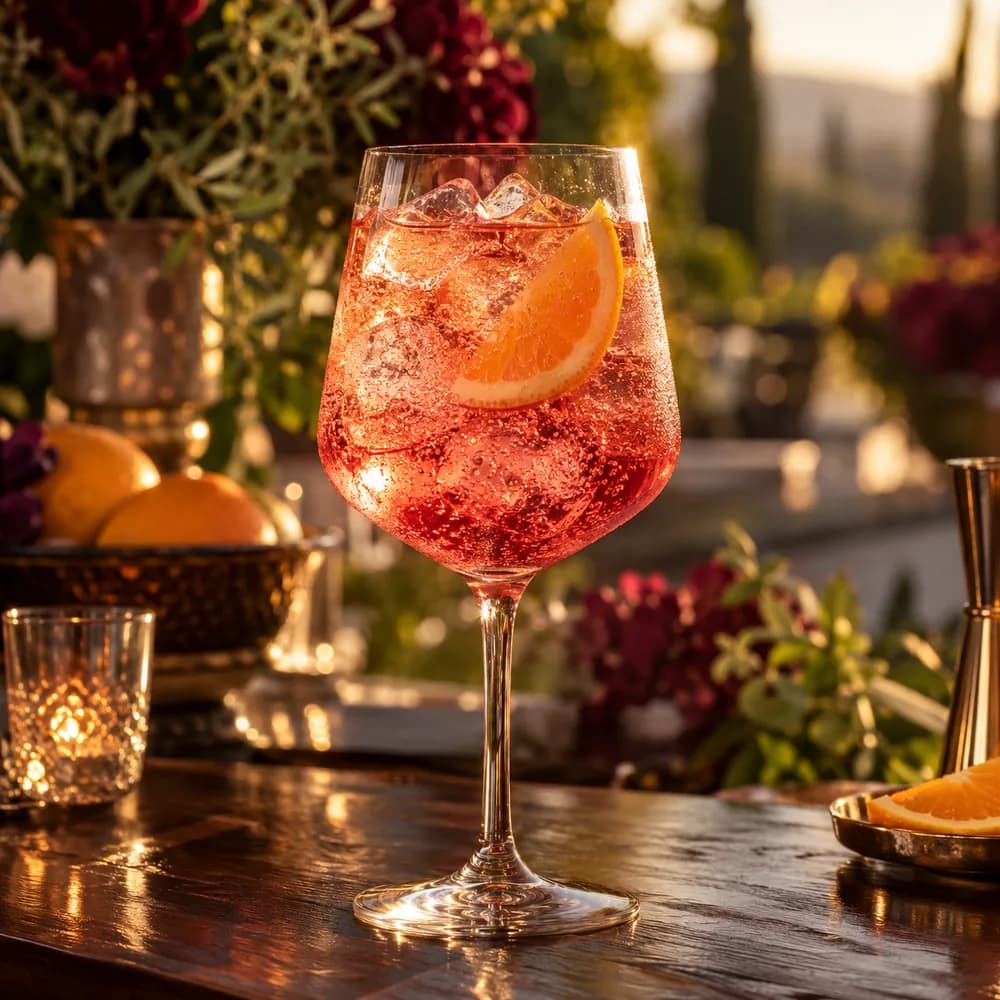 Fotografía ilustrativa de Ramazzotti Rosato Spritz